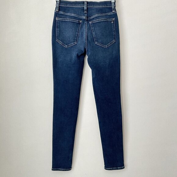 Madewell Jeans Blue 10” High-Rise Skinny Magic Pockets 25 - Picture 10 of 12